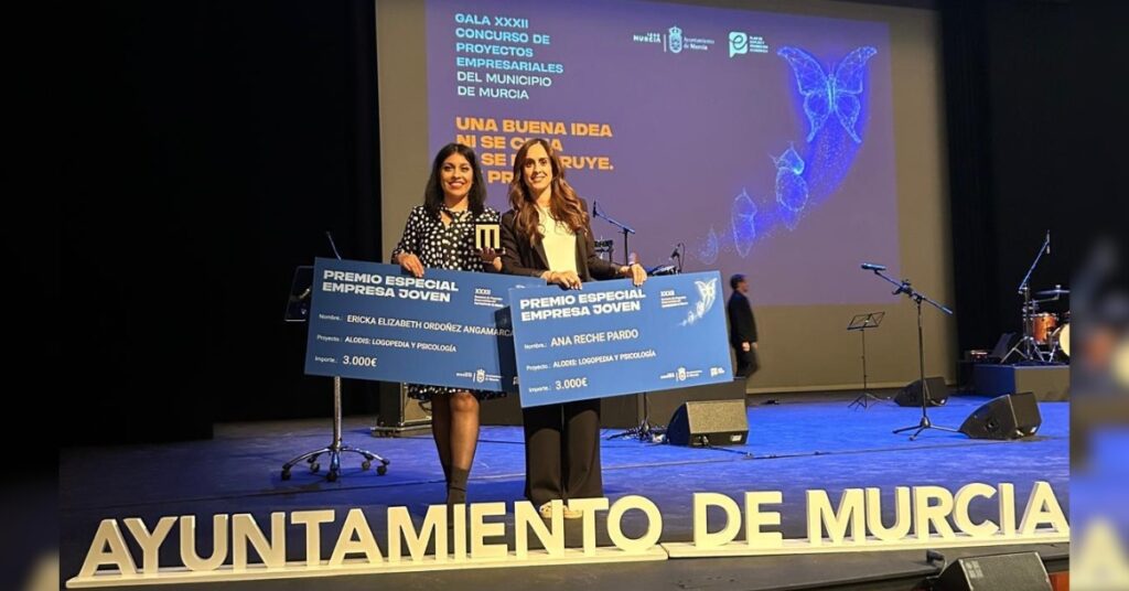 Centro Alodis Gana el Premio” Empresa joven” de 6.000 Euros en la XXXII Edición del Concurso de Proyectos Empresariales del Ayuntamiento de Murcia